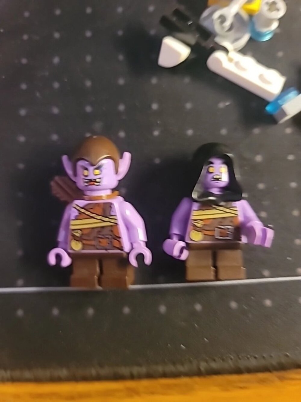 Lego NINJAGO Minifigure Gleck + Ginkle Lot Zane's Mino Creature minifig 71719